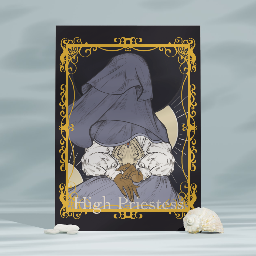 High Priestess Mini Print 4x6"