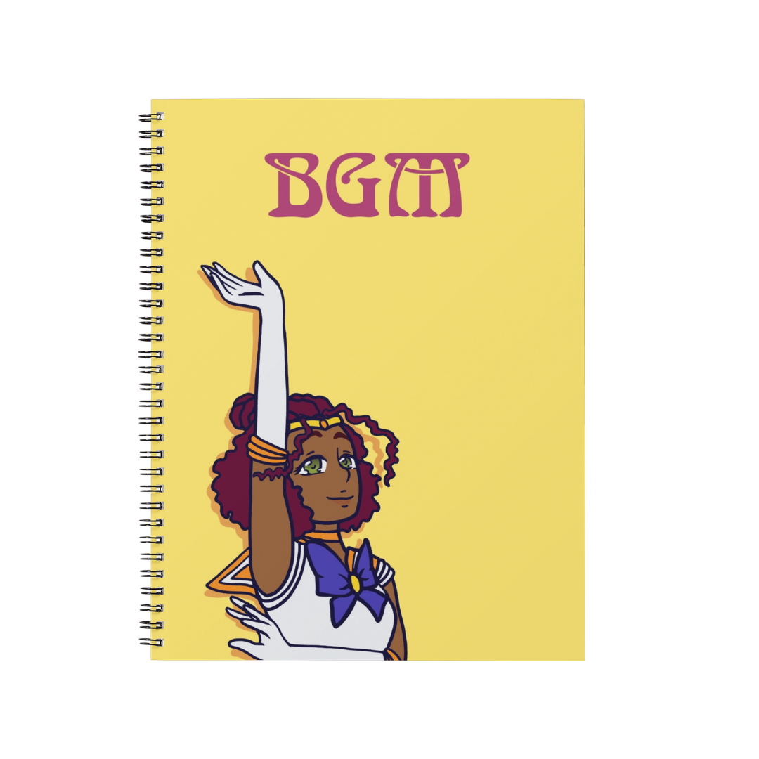 Black Girl Magic Venus Mini Spiral Notebook