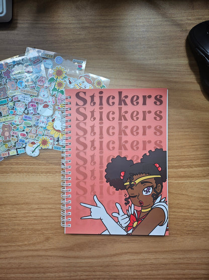 Black Girl Magic Sticker book