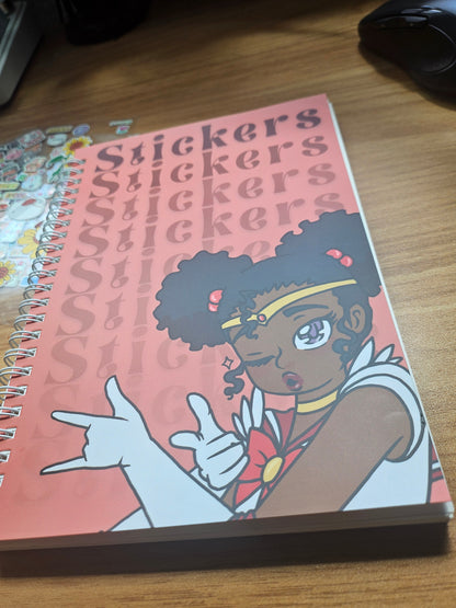 Black Girl Magic Sticker book