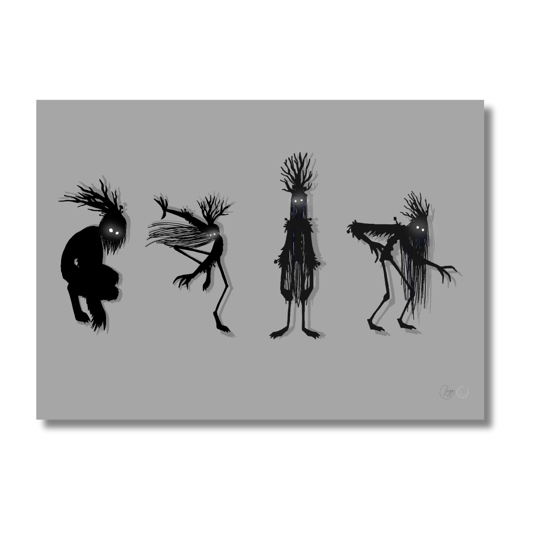 Waldgeist Lineup Mini Print 4x6"