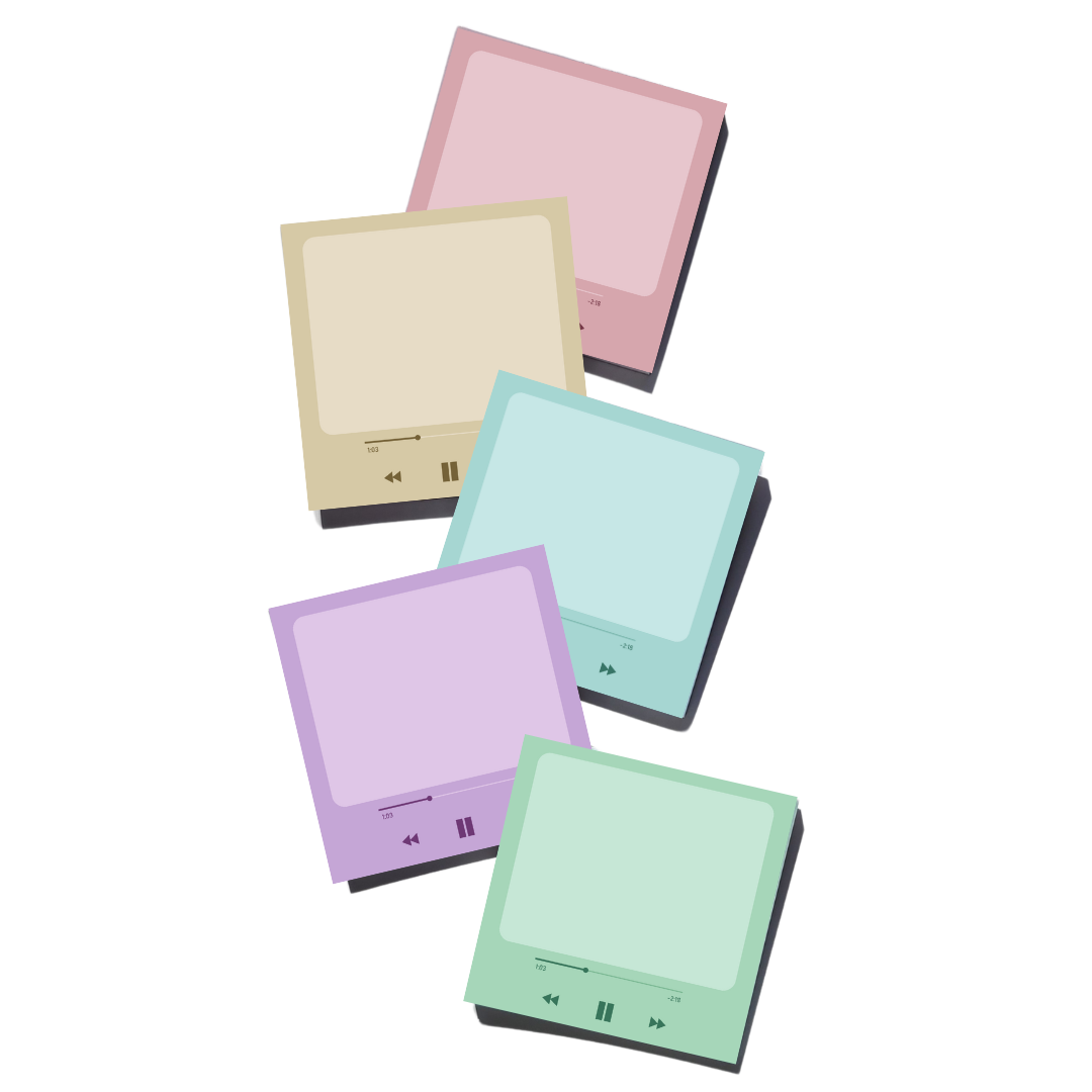 Playlist MemoPad Set