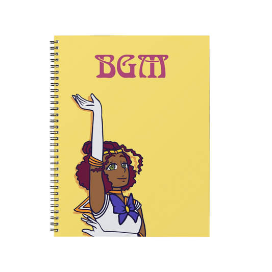 Black Girl Magic Venus Mini Spiral Notebook