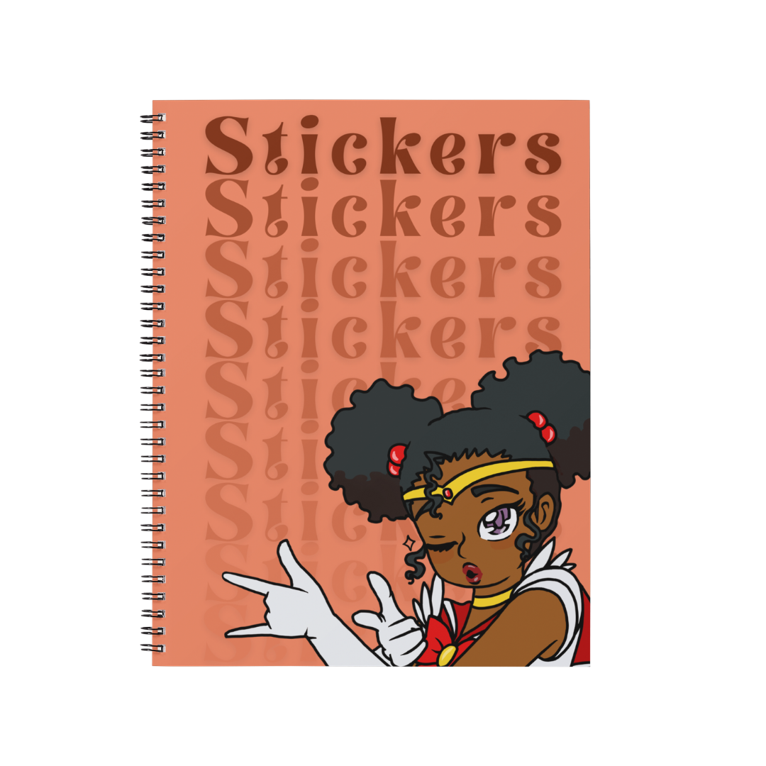 Black Girl Magic Sticker book