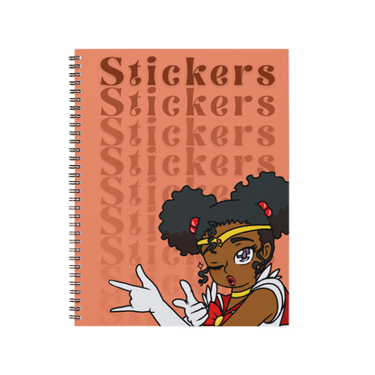 Black Girl Magic Sticker book