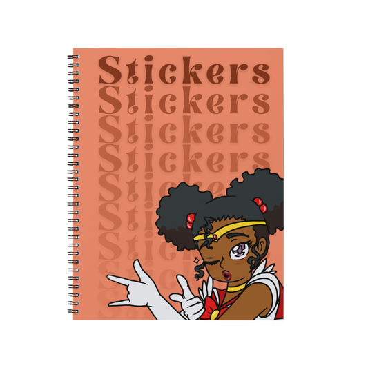 Black Girl Magic Sticker book