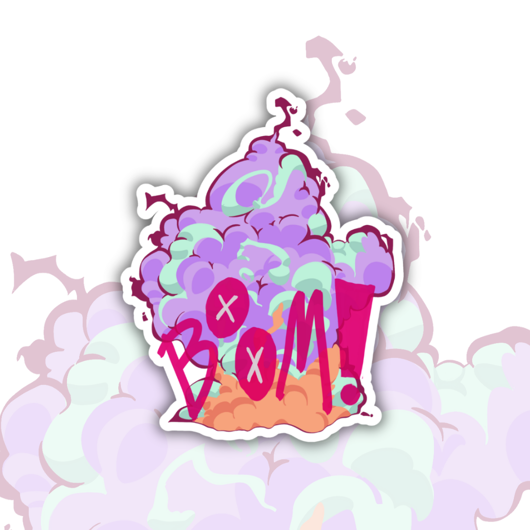 BooM! Explosion Sticker