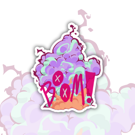 BooM! Explosion Sticker